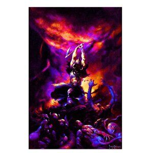 FRAZETTA - DEATH DEALER TWO - BLACKLIGHT POSTER 165